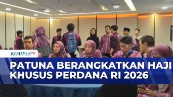 44 Jemaah Haji Khusus Arbain Patuna Travel Berangkat ke Tanah Suci | SAPA PAGI