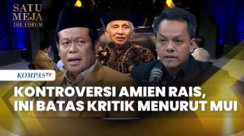 Polemik Tudingan Amien Rais: MUI Tegaskan Batas Kritik, Partai Ummat Sorot Regulasi | SATU MEJA