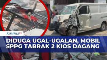 Diduga Ugal-Ugalan, Mobil SPPG Di Bekasi Tabrak 2 Lapak PKL, Dua Korban Luka-Luka | SAPA PAGI