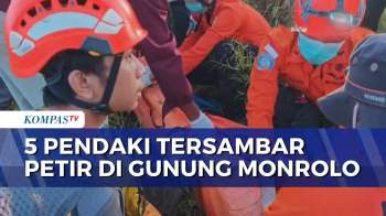 5 Pendaki Tersambar Petir Di Gunung Monrolo Maros, 1 Orang Tewas | KOMPAS PETANG