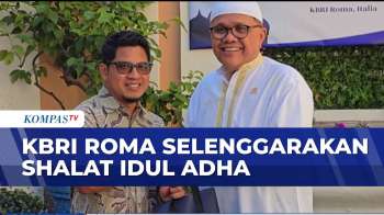 KBRI Roma Gelar Shalat Idul Adha, Daging Kurban Dibagikan Ke 170 Jemaah Yang Hadir