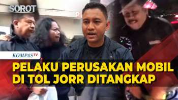 Pelaku Perusakan Mobil di Tol Jorr Ditangkap, Ngaku Kesal Gegara Tak Diberi Jalan