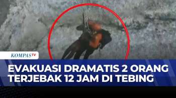 Evakuasi Dramatis 2 Buruh Yang Terjebak Di Tebing Pantai Uluwatu | KOMPAS PETANG