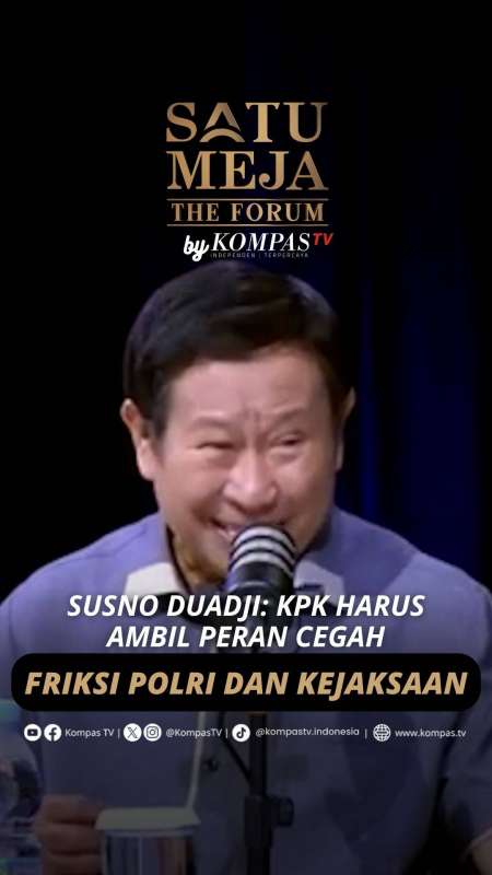 Susno Duadji: KPK Harus Ambil Peran Cegah Friksi Polri Dan Kejaksaan