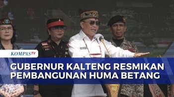 Gubernur Kalteng Resmikan Pembangunan Huma Betang, Jadi Pusat Pelestarian Budaya Dayak