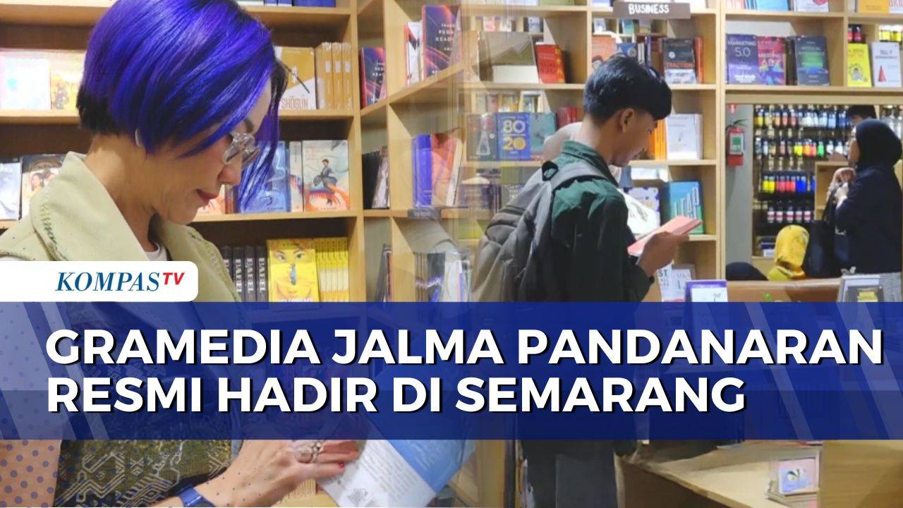 Gramedia JALMA Pandanaran Resmi Dibuka di Semarang, Hadirkan Ruang Literasi Berkonsep Modern