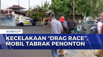 Mobil Pebalap Tabrak Kerumunan Penonton Di Ajang Drag Race Di Sulawesi Utara | SAPA PAGI