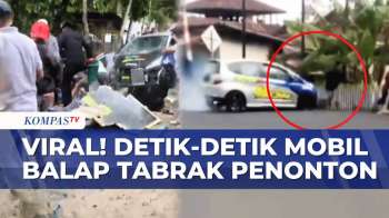 Viral! Detik-Detik Mobil Balap Tabrak Penonton Di Kotamobagu, 8 Orang Tewas | KOMPAS PETANG