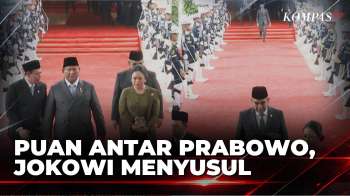 Puan Antar Prabowo, Disusul Jokowi Berjalan Sendirian'
