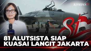 Langit Jakarta Bersiap, 81 Alutsista Akan Atraksi Pada HUT Ke-81 RI | KOMPAS PETANG