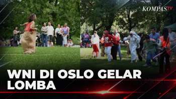 Sambut HUT RI, WNI Di Oslo Norwegia Gelar Lomba | KOMPAS PETANG
