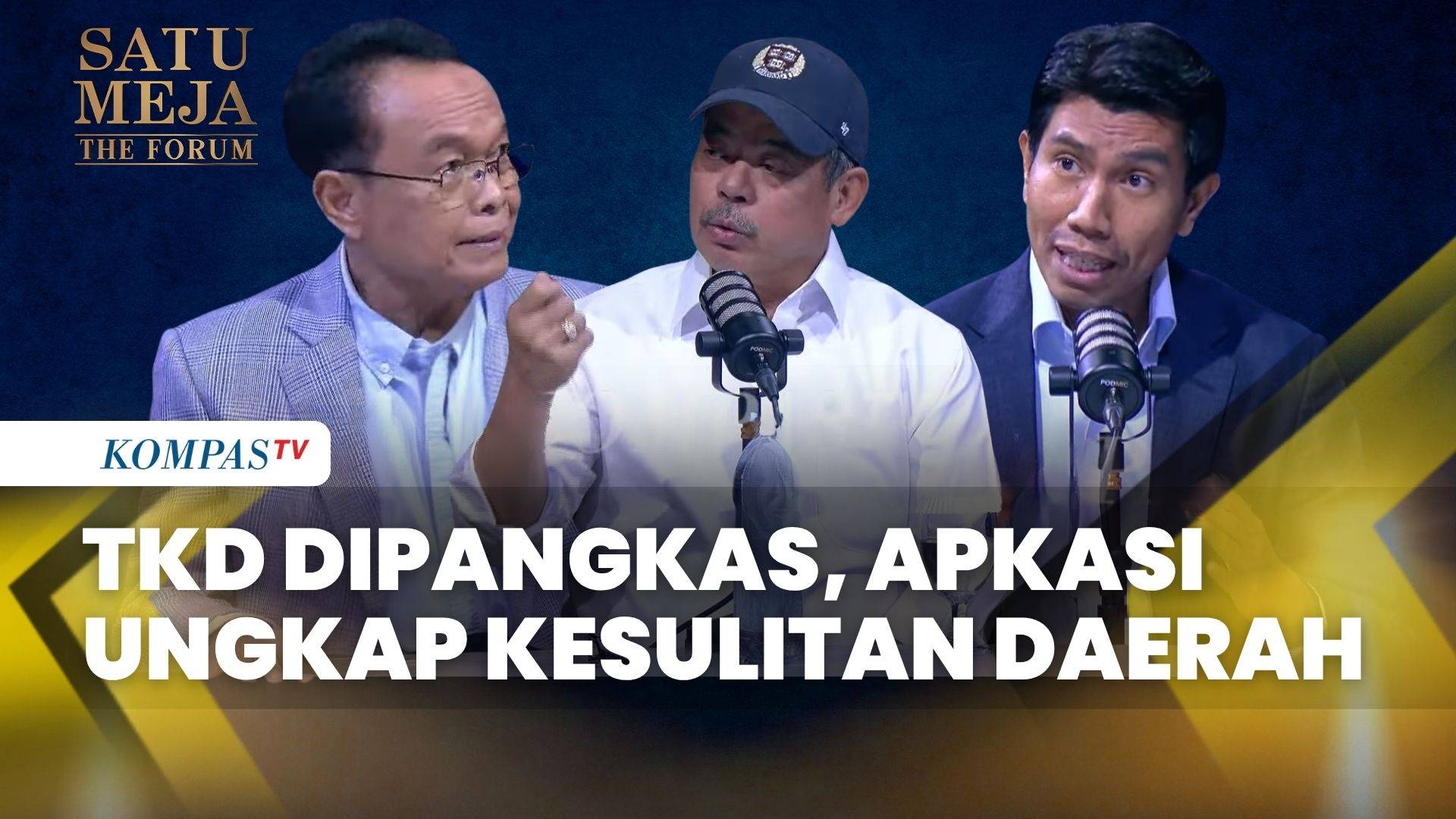 TKD Dipangkas, APKASI Sebut Daerah Kesulitan Bangun Infrastruktur Dan Bayar Gaji | SATU MEJA