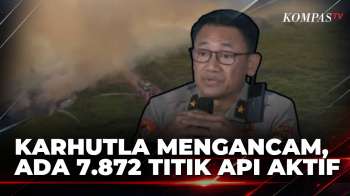 Karhutla Mengancam: Tercatat 7.872 Titik Api Aktif Dan 64.341 Hektar Lahan Terbakar Secara Nasional