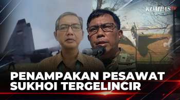 Pesawat Sukhoi TNI AU Tergelincir di Lanud Sultan Hasanuddin Maros | SAPA PAGI