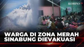 Gunung Api Sinabung Level 3 Siaga, Warga Yang Masuk Radius Zona Merah Dievakuasi | KOMPAS SIANG