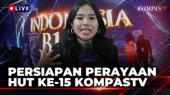 Intip Persiapan Momen Perayaan HUT ke-15 KompasTV