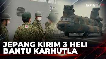 Jepang Kirim 3 Helikopter Chinook Untuk Bantu Padamkan Karhutla Di Kalbar | KOMPAS PETANG