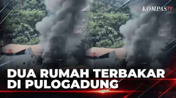 Dua Rumah Di Pulogadung Terbakar, 11 Unit Damkar Dikerahkan | KOMPAS PETANG