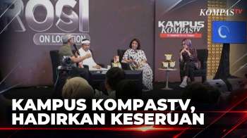 Kampus Kompas TV Di Unpad, Mahasiswa Antusias Menyaksikan Rosi On Location Hingga Stand Up Comedy