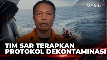 Evakuasi Korban KM Virgo, SAR Banjarmasin Terapkan Protokol Dekontaminasi Berlapis