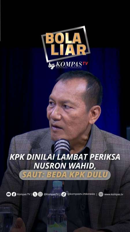 KPK DINILAI LAMBAT PERIKSA NUSRON WAHID, SAUT: BEDA KPK DULU