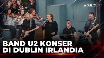Rayakan 50 Tahun Band U2, Bono Cs Gelar Konser Kejutan Di Kampung Halaman Dublin | KOMPAS PAGI
