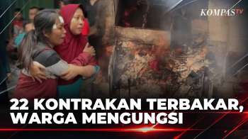 Kebakaran Kampung Muka Pademangan, 22 Kontrakan Terbakar Dan 110 Keluarga Mengungsi | KOMPAS PETANG
