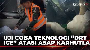 Atasi Kabut Asap Karhutla, Sumsel Siapkan Uji Coba Teknologi Dry Ice| KOMPAS SIANG