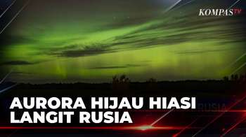 Fenomena Indah Aurora Hijau Hiasi Di Langit Rusia | SAPA SIANG