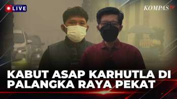 Kabut Asap Pekat Warna Kuning Di Palangka Raya, Karhutla Kembali Muncul Dan Meluas | SAPA PAGI