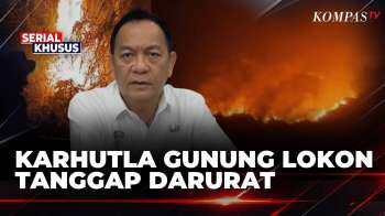 Kebakaran Hutan Gunung Lokon, Pemkot Tomohon Tetapkan Tanggap Darurat | SAPA MALAM
