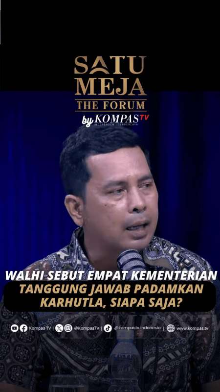 WALHI INGATKAN EMPAT KEMENTRIAN TANGGUNG JAWAB PADAMKAN KARHUTLA,SIAPA SAJA?
