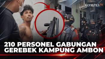210 Personel Gerebek Kampung Ambon di Jakarta, Sabu hingga Senjata Tajam Ditemukan | KOMPAS PAGI