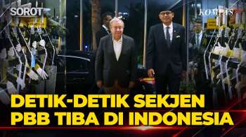 Detik-Detik Sekjen PBB Antonio Guterres Tiba Di Indonesia, Bakal Bertemu Presiden Prabowo