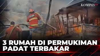Kebakaran Hanguskan 3 Rumah Di Mandailing Natal, Warga Terpaksa Mengungsi | KOMPAS SIANG
