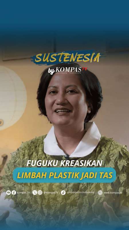 Fuguku Kreasikan Limbah Plastik Jadi Tas