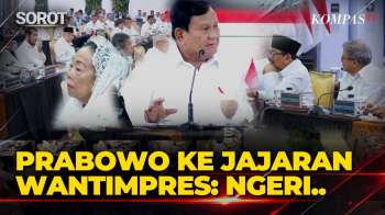 Prabowo Ke Jajaran Wantimpres: Banyak Tokoh Nasional, Kalau Dilihat, Ngeri