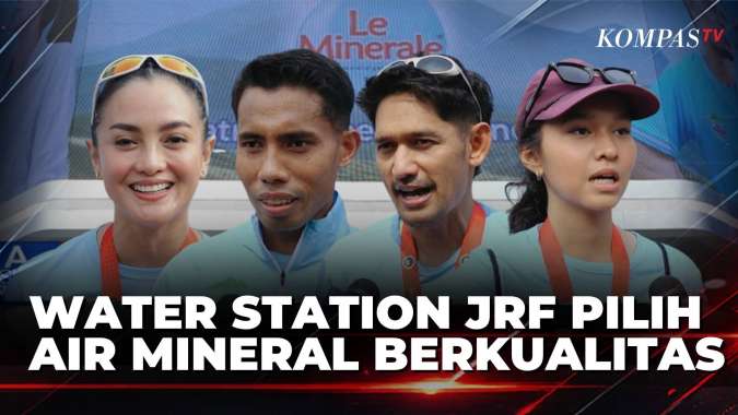 Le Minerale Kembali Jadi Official Mineral Water di Jakarta Running ...