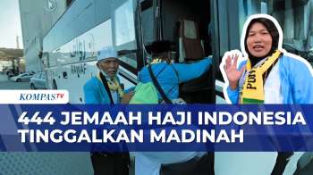 Petugas Haji Kawal Pemulangan 444 Jemaah Kloter 21 Kertajati Dari Madinah | KOMPAS SIANG