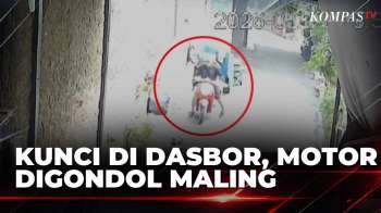 Terekam CCTV! Aksi Pencurian Motor di Cakung, Korban Tinggalkan Kunci di Dasbor | BORGOL