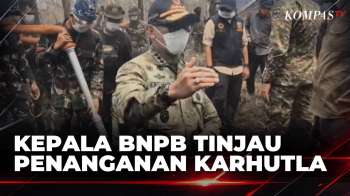 Kepala BNPB Kristomei Pantau Pemadaman Karhutla Di Taman Nasional Way Kambas, Lampung | KOMPAS SIANG