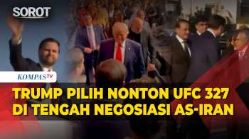 Trump Pilih Nonton UFC 327 di Tengah Negosiasi AS-Iran Tak Capai Kesepakatan