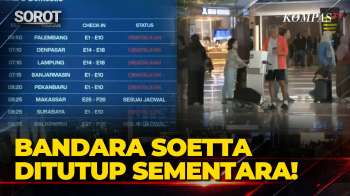 Bandara Soekarno-Hatta Ditutup Akibat Erupsi Gunung Anak Krakatau, 33 Penerbangan Terdampak!