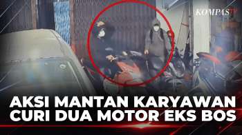 Terekam CCTV! Dua Mantan Pegawai Bobol Gudang dan Curi Motor Bos di Tambora Jakbar | BORGOL