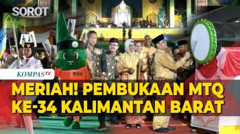 Meriah! Pembukaan MTQ Ke-34 Kalimantan Barat Dipadati Warga Kayong Utara
