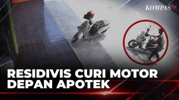 Curi Motor di Depan Apotek Pangkal Pinang, Residivis Ditangkap Polisi | BORGOL