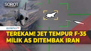 Pertama Kali! Iran Tembak Jet Tempur Siluman F-35 AS