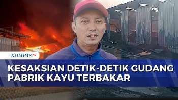 Kesaksian Karyawan Detik-Detik Gudang Pabrik Kayu di Semarang Terbakar: Dengar Ledakan Mesin