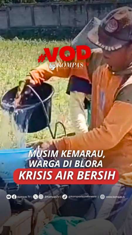 MUSIM KEMARAU, WARGA DI BLORA KRISIS AIR BERSIH