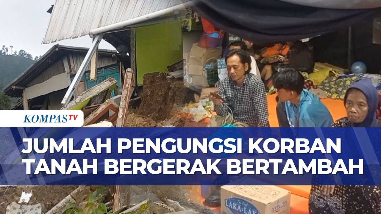 Hari ke-9 Tanah Bergerak di Tegal: Jumlah Pengungsi Bertambah, Stok Air Bersih Terbatas